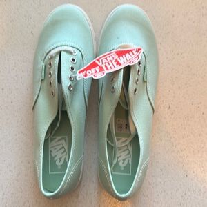 Women’s vans mint green size 8.5